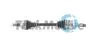 FIAT піввісь лів. L=623mm 25/24 зуб. PUNTO 1.3 D Multijet 12-, GRANDE PUNTO 1.3 D 08- TRAKMOTIVE 30-1127 (фото 1)