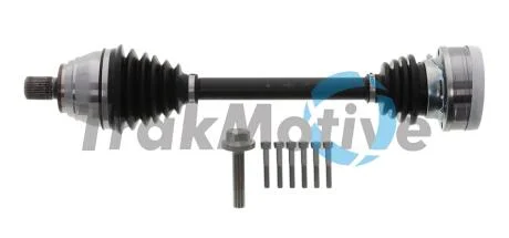AUDI піввісь лів. L=535mm, L2=550mm 36 зуб. A3 1.4 TFSI 07-12, VW GOLF VI 1.2 TSI 08-12 TRAKMOTIVE 30-1690