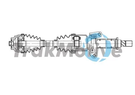 MINI Напіввісь передн. прав. MINI (F56) Cooper 13- TRAKMOTIVE 30-2006