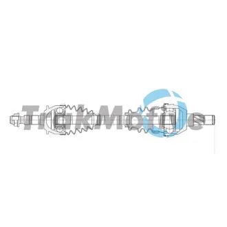 OPEL Напіввісь передн. лів. ASTRA J (P10) 1.4 Turbo 10-15 TRAKMOTIVE 30-2121