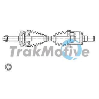 HYUNDAI Напіввісь передн. лів. i40 I (VF) 1.7 CRDi 12-19 TRAKMOTIVE 30-2143