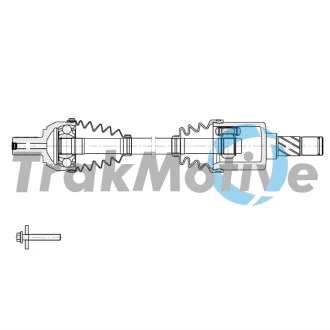 VOLVO Напіввісь передня ліва S60 II (134) D2 15-18 TRAKMOTIVE 30-2181