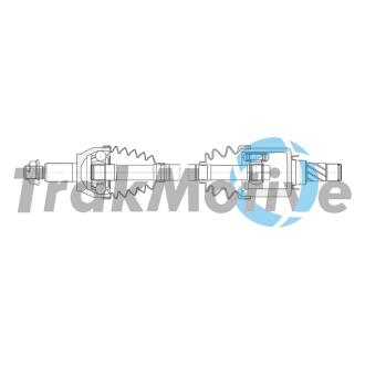 LAND ROVER Напіввісь передн. лів. DISCOVERY SPORT (L550) 2.0 D 4x4 15- TRAKMOTIVE 30-2200