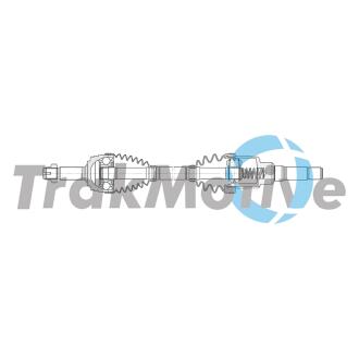 CITROEN Напіввісь передн. прав. C1 II (PA_, PS_) 14- TRAKMOTIVE 30-2201
