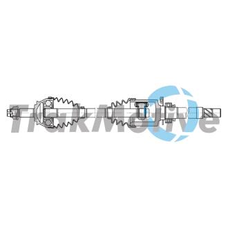 FIAT Напіввісь передня права Stilo -08 TRAKMOTIVE 30-2233