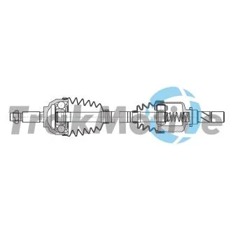 RENAULT Напіввісь передня ліва TRAFIC II 2.5 dCi 145 06-, OPEL VIVARO A (X83) 2.5 CDTI 06-14 TRAKMOTIVE 30-2236