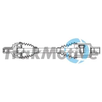 F DB Напіввісь передня ліва E-CLASS (W212) E 63 AMG 4-matic (212.076) 13-16 TRAKMOTIVE 30-2249