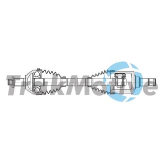 AUDI Напіввісь передня ліва A1 Allstreet (GBH) 25 TFSI 22-, VW POLO VI (AW1, BZ1, AE1) 1.0 TGI 17-, SKODA FABIA IV (PJ3) 1.0 TSI 21- TRAKMOTIVE 30-2263