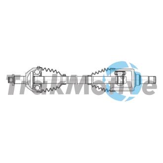 AUDI Напіввісь передня права A1 (8X1, 8XK) 1.0 TFSI 16-18, VW POLO V (6R1, 6C1) 1.0 TSI 14-17, SKODA FABIA III (NJ3) 1.0 TSI 14-21 TRAKMOTIVE 30-2270