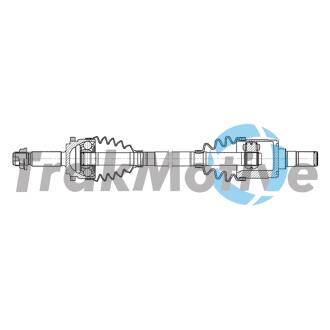 HYUNDAI Напіввісь передн. ліва i10 II (BA, IA) 1.0 LPG 14-16 TRAKMOTIVE 30-2283