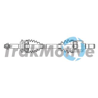 HYUNDAI Напіввісь передн. ліва i20 II (GB, IB) 1.2 14-20 TRAKMOTIVE 30-2284