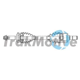 HYUNDAI Напіввісь передн. ліва i20 II (GB, IB) 1.2 14-20 TRAKMOTIVE 30-2284