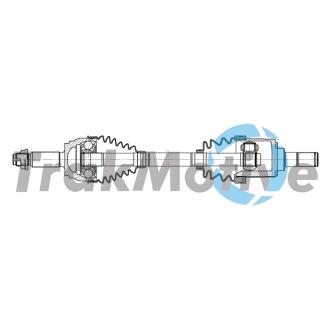 HYUNDAI Напіввісь передн. права KONA (OS, OSE, OSI) 1.0 T-GDi 17-23, KIA CEED (CD) 1.0 T-GDI 19- TRAKMOTIVE 30-2367