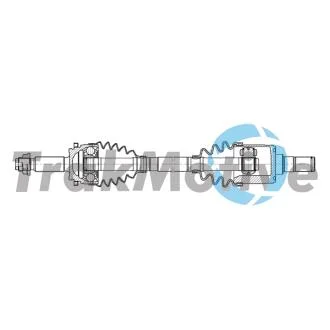 KIA Напіввісь передня права PICANTO III (JA) 1.2 17- TRAKMOTIVE 30-2379