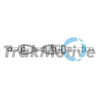MAZDA Напіввісь передня права 2 (DL, DJ) 1.5 14- TRAKMOTIVE 30-2386