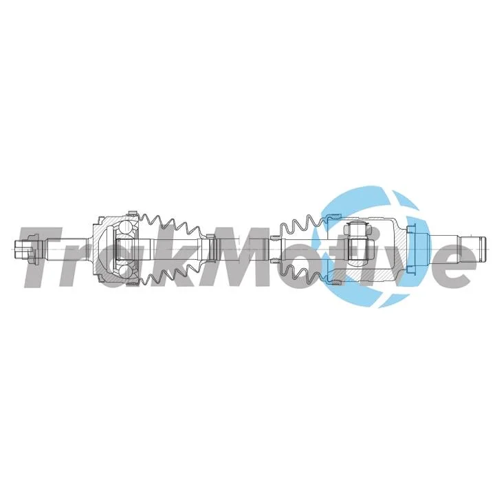 TOYOTA Напіввісь передня права COROLLA 1.8 VVTi Hybrid 19- TRAKMOTIVE 30-2595 (фото 1)