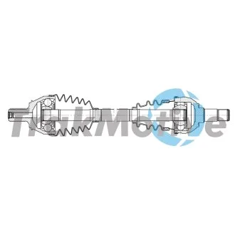 DB Напіввісь передня ліва A-CLASS (W177) A 200 (177.087) 18- TRAKMOTIVE 30-2617