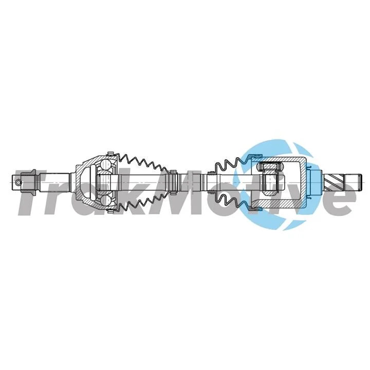 NISSAN Напіввісь передн. лів. QASHQAI / QASHQAI +2 I 2.0 07-13 TRAKMOTIVE 30-2619 (фото 1)