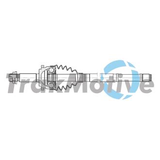 HYUNDAI Напіввісь передня ліва i20 I (PB, PBT) 1.2 08-12 TRAKMOTIVE 36-0019