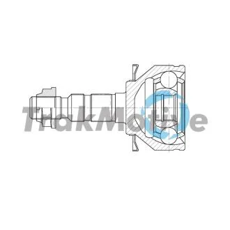 OPEL ШРКШ зовн. 33/24 зуб. ASTRA K 1.4-1.6 15- TRAKMOTIVE 40-0944