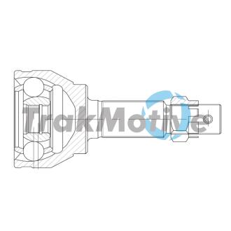 NISSAN ШРКШ зовнішній к-кт 29/22 зуб. Juke 1.6 10- TRAKMOTIVE 40-0953