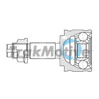 FIAT К-кт ШРКШ PANDA VAN 1.2 LPG 12- TRAKMOTIVE 40-0954