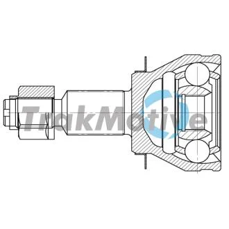 MAZDA К-кт ШРКШ CX-3 (DK) 1.5 SKYACTIV-D 15-18 TRAKMOTIVE 40-0962