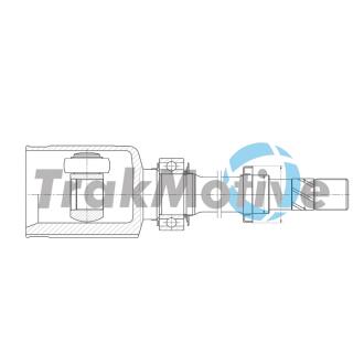 NISSAN ШРКШ передній правий QASHQAI / QASHQAI +2 I (J10, NJ10, JJ10E) 2.0 TRAKMOTIVE 45-0302