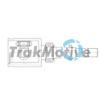 NISSAN ШРКШ внутрішній правий Qashqai 1.5 TRAKMOTIVE 45-0304