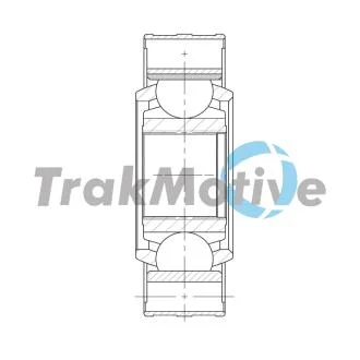 VW К-кт ШРКШ внутріш. MULTIVAN T5 2.0 BiTDI 4motion 09-15 TRAKMOTIVE 45-0307