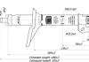 Амортизатор підвіски передній Accent (00-) Trialli AG 08151 (фото 2)