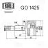 ШРУС Nissan Almera N16 (00-) 1.5i (н25/вн21/abs44) (наруж.) Trialli GO 1425 (фото 3)