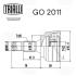 ШРУС наружный Peugeot 207 1.4/1.6 (06-) (нар:25/вн:22) Trialli GO 2011 (фото 2)