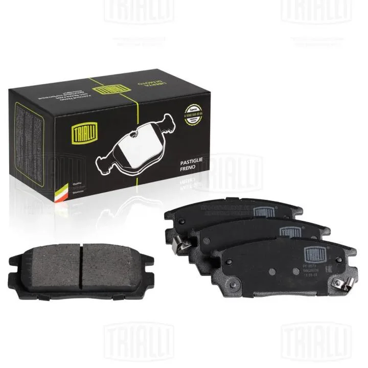 Колодки тормозные задн диск Chevrolet Captiva (06-) Trialli PF 0573 (фото 1)