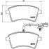 Колодки тормозные Renault Kangoo II (07-) передн т/с Bosch Trialli PF 4323 (фото 2)