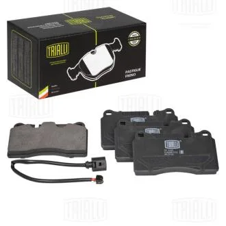 Колодки тормозные VW Touareg (02-) передн т/с Brembo (в компл. с датчиком) Trialli PF 4393