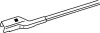 TRICO ExactFit Flat Щітка склоочисника,безкаркасна OEM (350мм) Trico EFB3518L (фото 4)