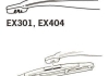 Щітка склоочисника каркасна задня 300мм ExactFit Rear Toyota Yaris, Aygo, Renault Twingo (EX301B) Trico EX301 (фото 3)