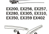 Щетка стеклоочистителя каркасная задняя 300мм ExactFit Rear Hyundai I-20, Mazda 5,6, Ssangyong Kyron (EX305B) Trico EX305 (фото 4)