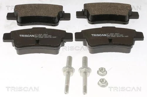 Колодки гальмівні задні TRISCAN 811010567 (фото 1)
