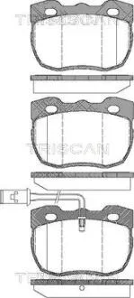 Колодки гальмівні передні TRISCAN 811017006