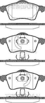 Колодки гальмівні дискові TRISCAN 8110 29013