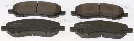 Колодки тормозные дисковые TRISCAN 8110 42019