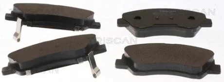 Колодки тормозные дисковые TRISCAN 8110 43051
