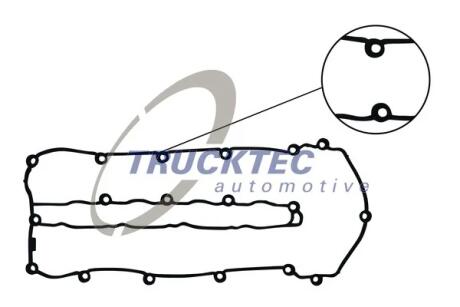 Прокладка кришки клапанів TRUCKTEC 02.10.029