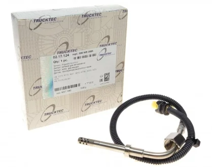 Датчик температуры ОГ (перед сажевым фильтром) MB A-class (W169)/E-class (W212) 04-15 TRUCKTEC 02.17.124