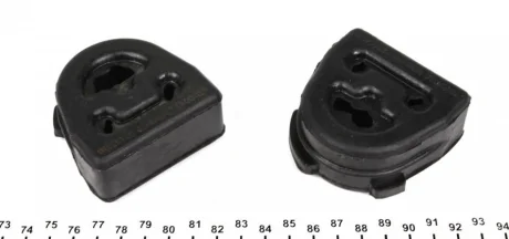 Резинка глушителя MB Sprinter/VW LT 96-06 TRUCKTEC 02.39.042