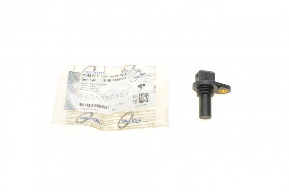 Датчик скорости вращения вала АКПП VW Caddy II 1.6 95-00/T4 1.9D-2.8VR6 90-03 TRUCKTEC 07.42.043 (фото 1)