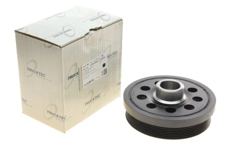 Шкив коленвала BMW 1 (E81)/3 (E90)/X1 (E84)/5 (E60)/X3 (E83/F25) 2.0D 04- (6PK), N47/M47 TRUCKTEC 08.11.054