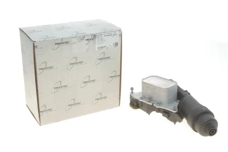 Корпус фильтра масляного BMW 2 (F46/F45)/X1 (F48)/X2 (F39) 15- (B37/B48/B38) (с радиатором) TRUCKTEC 08.18.052